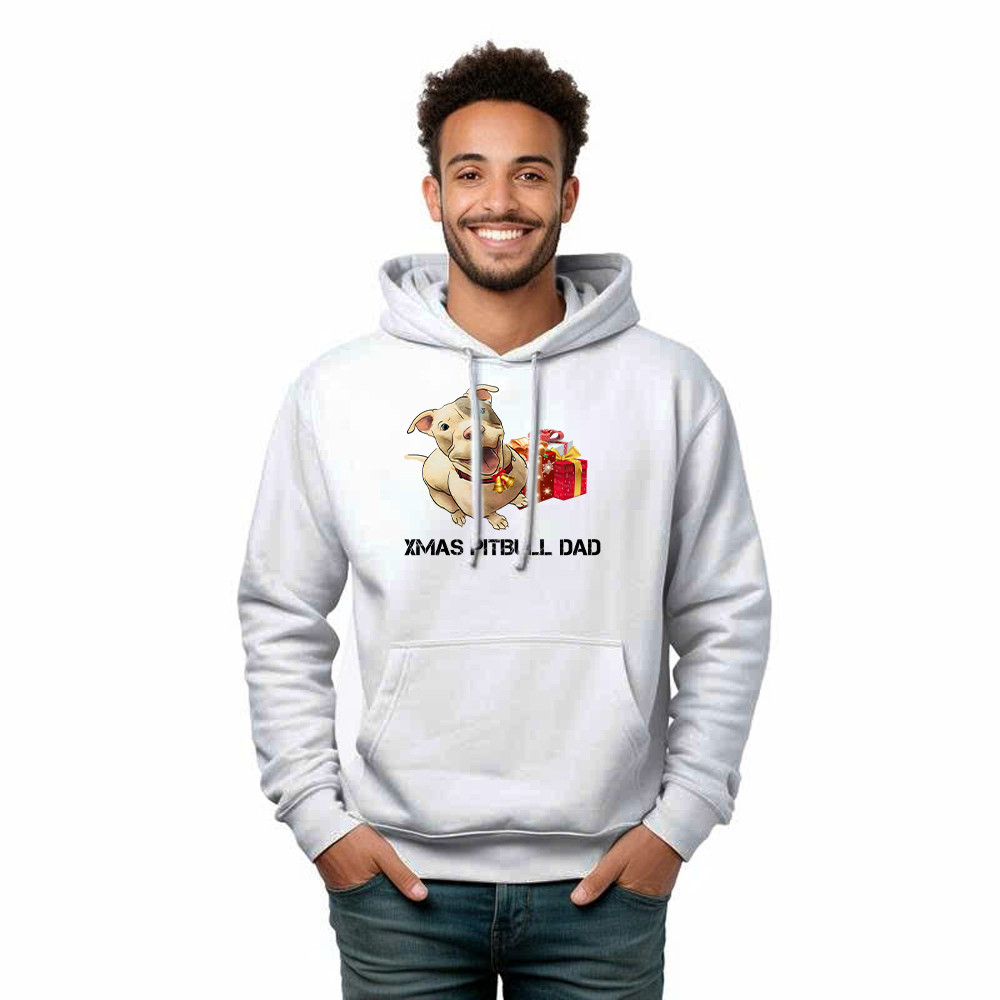 Xmas Pitbull Dad Shirt Funny Pitbull Hoodie Christmas Gifts For Dog Lovers